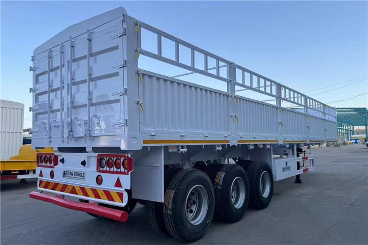 TITAN In Stock 30/40/50 Ton Fence Semi Trailer Transport Cargo Bulk In Senegal - Semireboque transporte de gado: foto 2 TITAN In Stock 30/40/50 Ton Fence Semi Trailer Transport Cargo Bulk In Senegal - Semireboque transporte de gado: foto 2