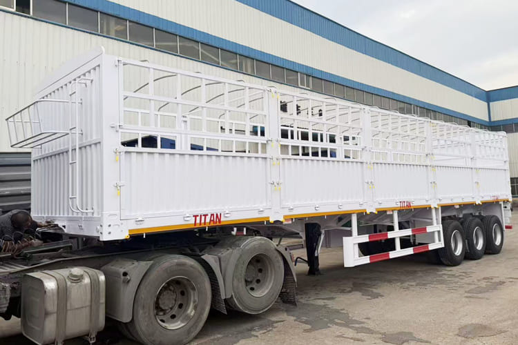 TITAN Livestock Fence Semi Trailer for Sale in Malawi - Semireboque transporte de gado: foto 1 TITAN Livestock Fence Semi Trailer for Sale in Malawi - Semireboque transporte de gado: foto 1