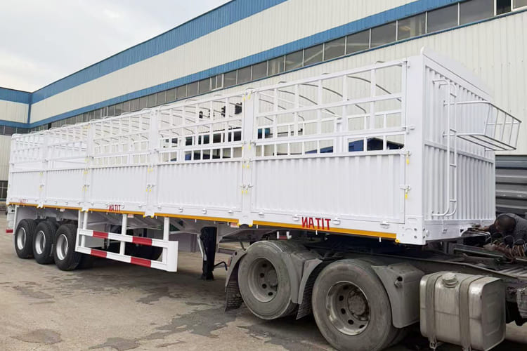 TITAN Livestock Fence Semi Trailer for Sale in Malawi - Semireboque transporte de gado: foto 2 TITAN Livestock Fence Semi Trailer for Sale in Malawi - Semireboque transporte de gado: foto 2