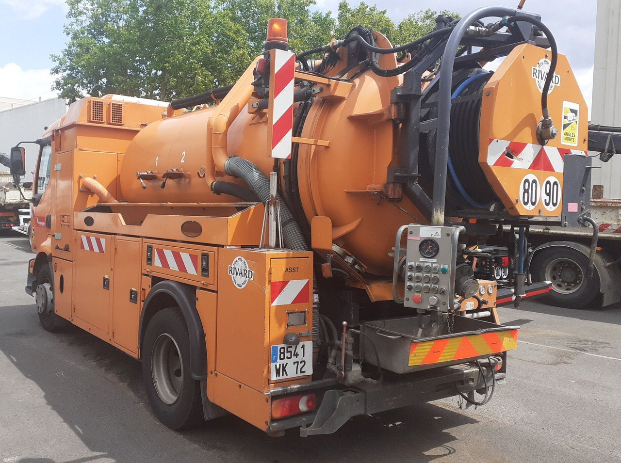 8541-WF-72 - Camion cureuse Renault - Caminhão limpa fossa: foto 3 8541-WF-72 - Camion cureuse Renault - Caminhão limpa fossa: foto 3