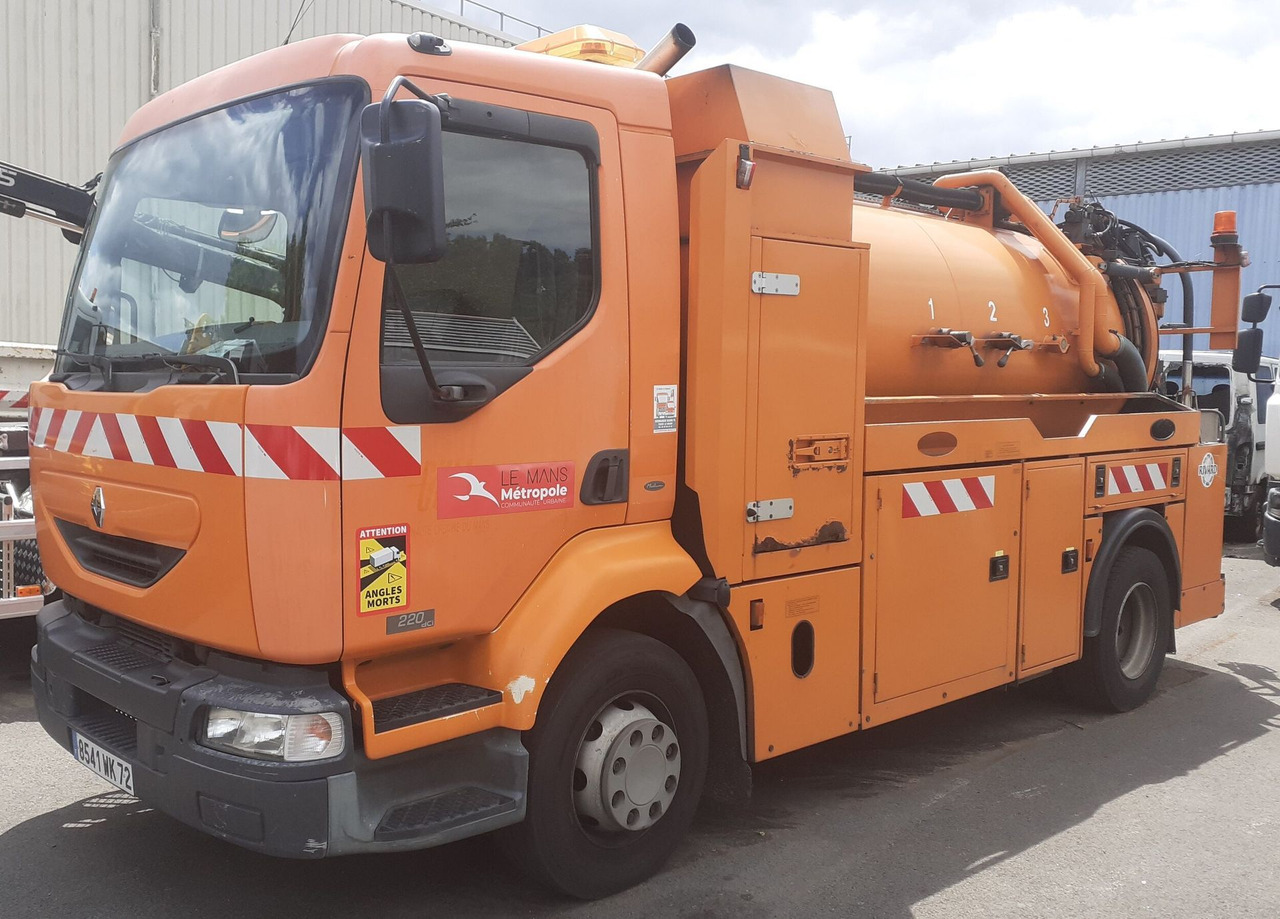8541-WF-72 - Camion cureuse Renault - Caminhão limpa fossa: foto 1 8541-WF-72 - Camion cureuse Renault - Caminhão limpa fossa: foto 1