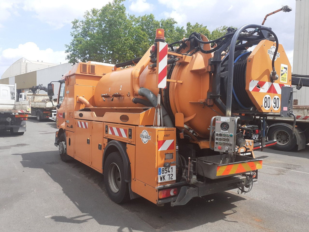 8541-WF-72 - Camion cureuse Renault - Caminhão limpa fossa: foto 4 8541-WF-72 - Camion cureuse Renault - Caminhão limpa fossa: foto 4