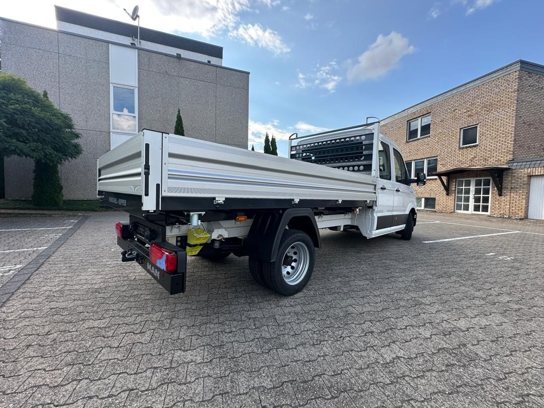 MAN TGE 6.160 Doka L4 Dreiseitenkippe Klima-Navi-AHK - Caminhão basculante: foto 4 MAN TGE 6.160 Doka L4 Dreiseitenkippe Klima-Navi-AHK - Caminhão basculante: foto 4