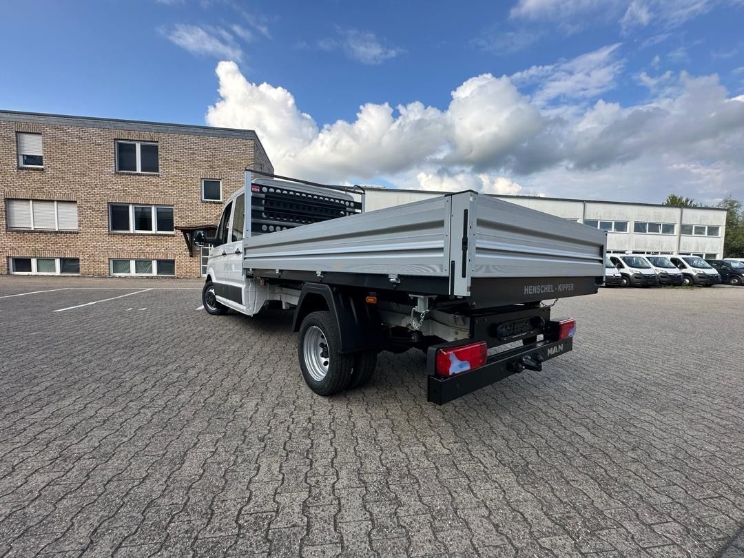 MAN TGE 6.160 Doka L4 Dreiseitenkippe Klima-Navi-AHK - Caminhão basculante: foto 3 MAN TGE 6.160 Doka L4 Dreiseitenkippe Klima-Navi-AHK - Caminhão basculante: foto 3