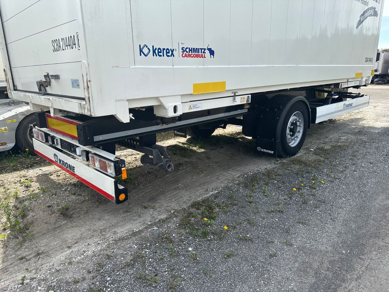 Krone ZE 1 Achs Maxi TÜV neu - Reboque transportador de contêineres/ Caixa móvel: foto 3 Krone ZE 1 Achs Maxi TÜV neu - Reboque transportador de contêineres/ Caixa móvel: foto 3