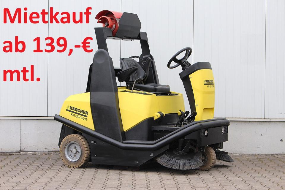 Kärcher KM120/150R LPG Aufsitz- Kehrsaugmaschine Kehrmaschine Gas - Varredora industrial: foto 1 Kärcher KM120/150R LPG Aufsitz- Kehrsaugmaschine Kehrmaschine Gas - Varredora industrial: foto 1