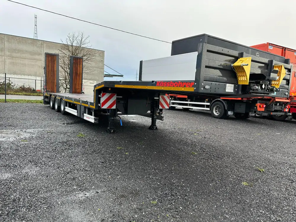 Kässbohrer essieu relevable + essieu suiveur - MATERIEL NEUF - Semireboque baixa: foto 2 Kässbohrer essieu relevable + essieu suiveur - MATERIEL NEUF - Semireboque baixa: foto 2