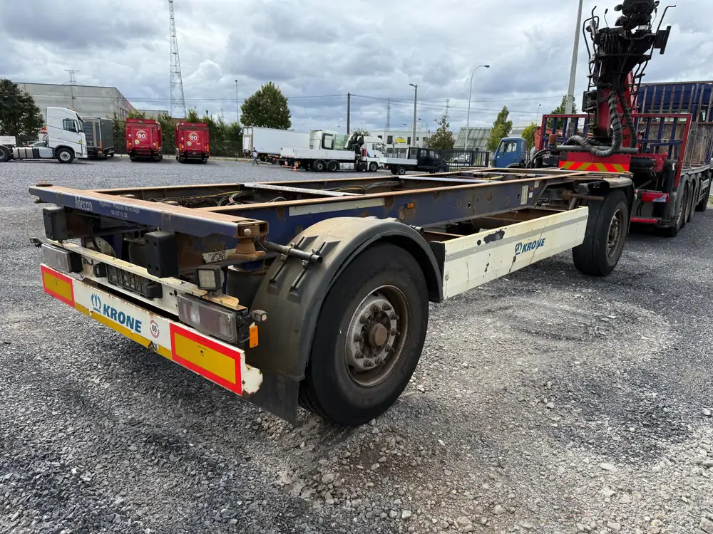 Krone AZ *BDF*2 essieux* - Reboque transportador de contêineres/ Caixa móvel: foto 1 Krone AZ *BDF*2 essieux* - Reboque transportador de contêineres/ Caixa móvel: foto 1
