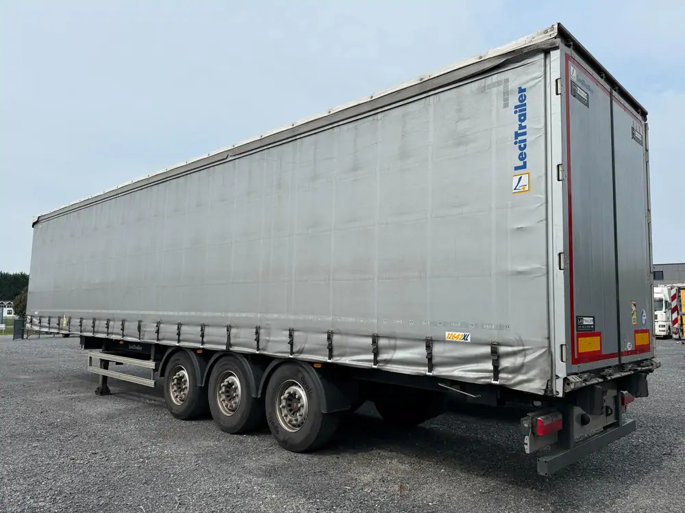 LeciTrailer Tautliner 3E20 Tautliner 3E20*1er essieu relevable*essieux SAF - Semi-reboque de lona: foto 2 LeciTrailer Tautliner 3E20 Tautliner 3E20*1er essieu relevable*essieux SAF - Semi-reboque de lona: foto 2