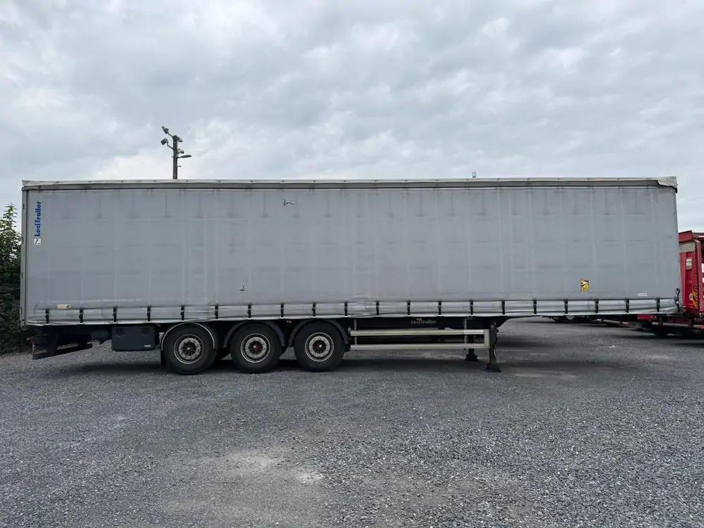 LeciTrailer Tautliner 3E20 Tautliner 3E20*1er essieu relevable*essieux SAF - Semi-reboque de lona: foto 3 LeciTrailer Tautliner 3E20 Tautliner 3E20*1er essieu relevable*essieux SAF - Semi-reboque de lona: foto 3