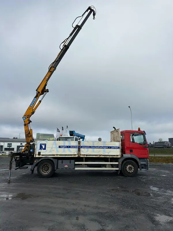 Caminhão grua, Camião de caixa aberta/ Plataforma MAN TGM 18.280 *202000 km*Grue EFFER type 120 3 S*PREMIER PROPRIO: foto 14