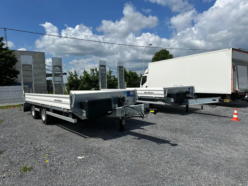 Müller-Mitteltal TA-R21.0 Remorque Müller-Mitteltal 21 tonnes NEUVE, disponible de stock - Reboque baixa: foto 4 Müller-Mitteltal TA-R21.0 Remorque Müller-Mitteltal 21 tonnes NEUVE, disponible de stock - Reboque baixa: foto 4