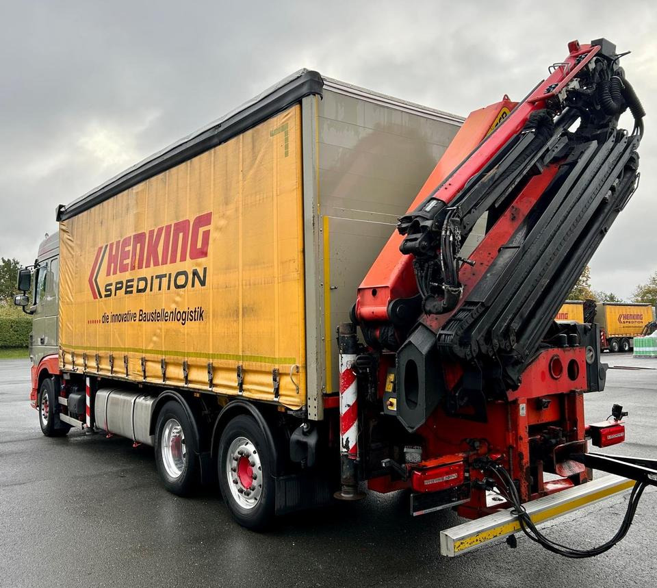 DAF XF 460 FAN + PALFINGER + 16mtr + Lenkachse + EURO 6 - Caminhão com lona: foto 5 DAF XF 460 FAN + PALFINGER + 16mtr + Lenkachse + EURO 6 - Caminhão com lona: foto 5