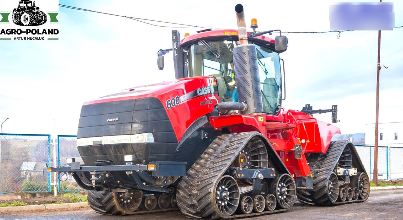 CASE IH QUADTRAC 600 - 2013 ROK - NOWE GĄSIENICE - AUTOPILOT - Trator: foto 1 CASE IH QUADTRAC 600 - 2013 ROK - NOWE GĄSIENICE - AUTOPILOT - Trator: foto 1