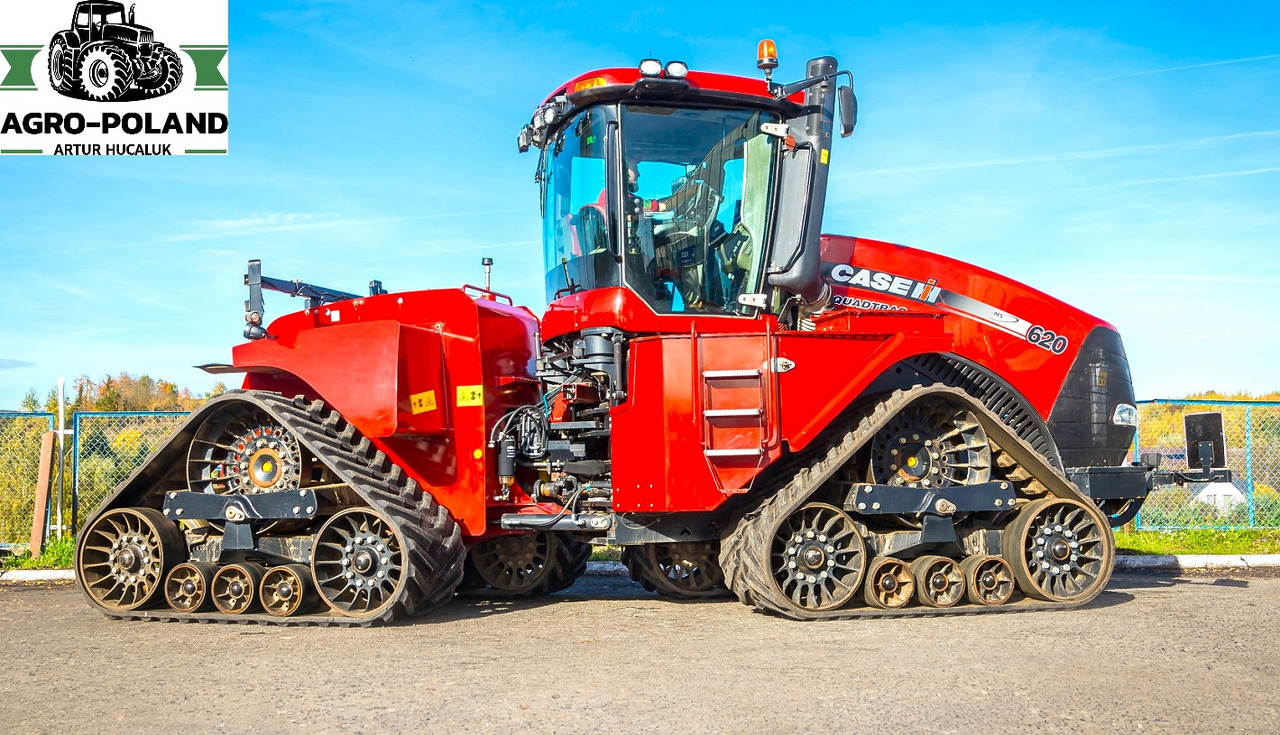 CASE IH QUADTRAC 620 - 2014 ROK - NOWE GĄSIENICE - GPS - AUTOPILOT - Trator: foto 4 CASE IH QUADTRAC 620 - 2014 ROK - NOWE GĄSIENICE - GPS - AUTOPILOT - Trator: foto 4