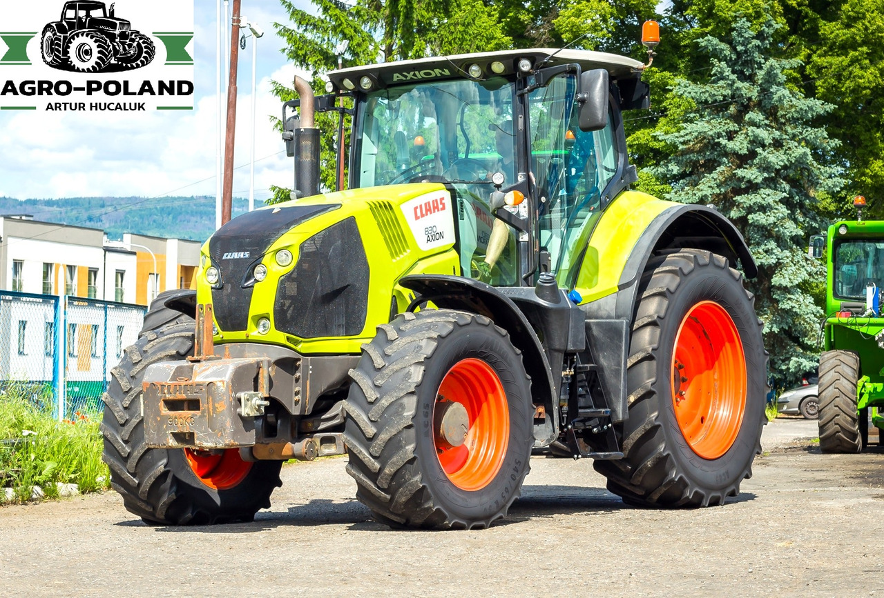 CLAAS AXION 830 - 2017 ROK - 6364 h - ORYGINALNE OPONY - Trator: foto 2 CLAAS AXION 830 - 2017 ROK - 6364 h - ORYGINALNE OPONY - Trator: foto 2