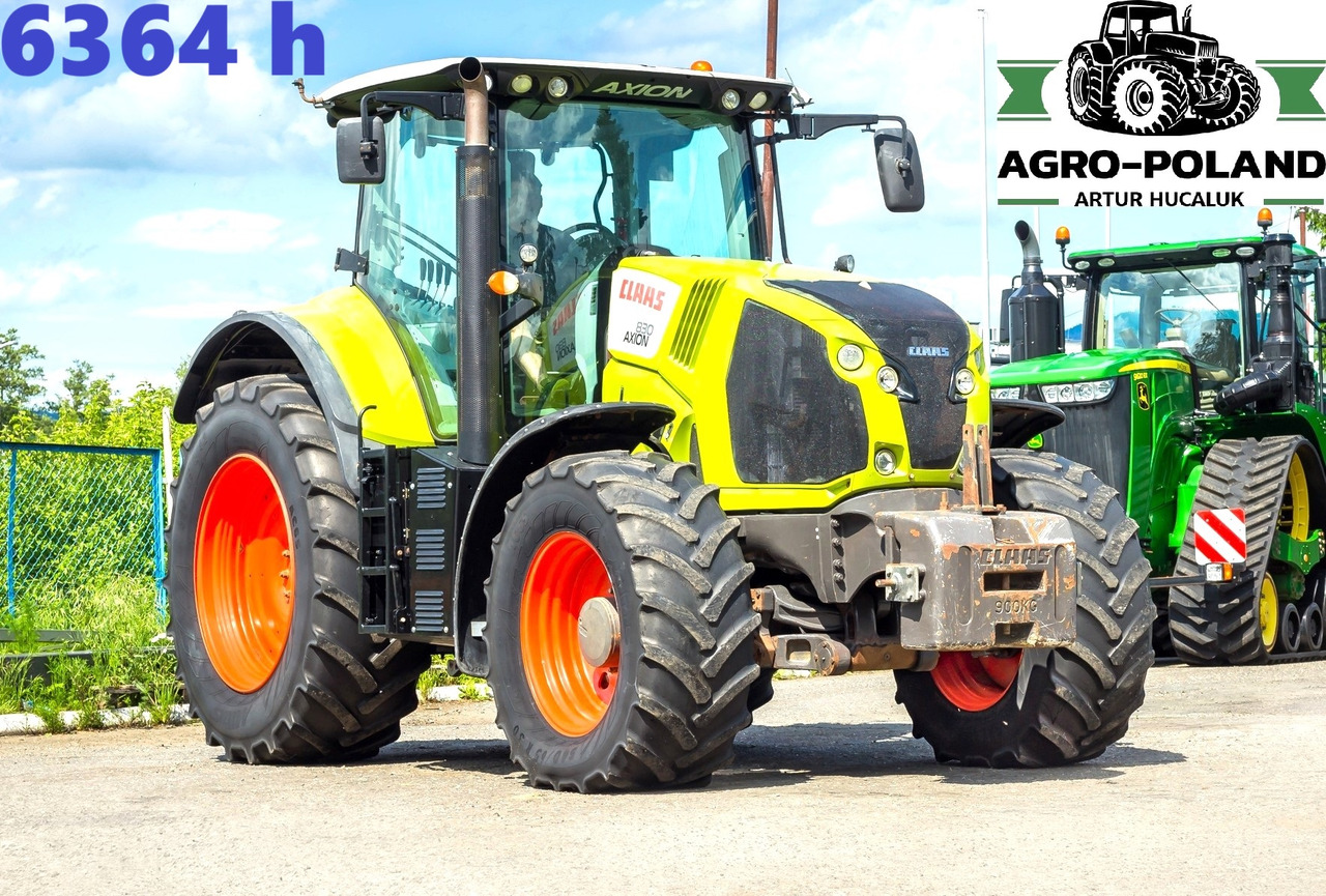 CLAAS AXION 830 - 2017 ROK - 6364 h - ORYGINALNE OPONY - Trator: foto 1 CLAAS AXION 830 - 2017 ROK - 6364 h - ORYGINALNE OPONY - Trator: foto 1