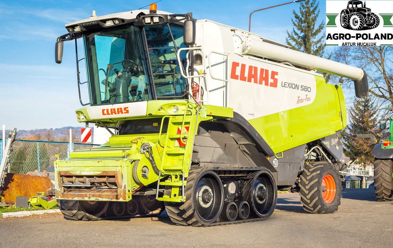 CLAAS LEXION 580 TT - 3326 h - 2008 ROK - QUANTIMETER + VARIO 750 - LASER PILOT - Ceifeira debulhadora: foto 2 CLAAS LEXION 580 TT - 3326 h - 2008 ROK - QUANTIMETER + VARIO 750 - LASER PILOT - Ceifeira debulhadora: foto 2