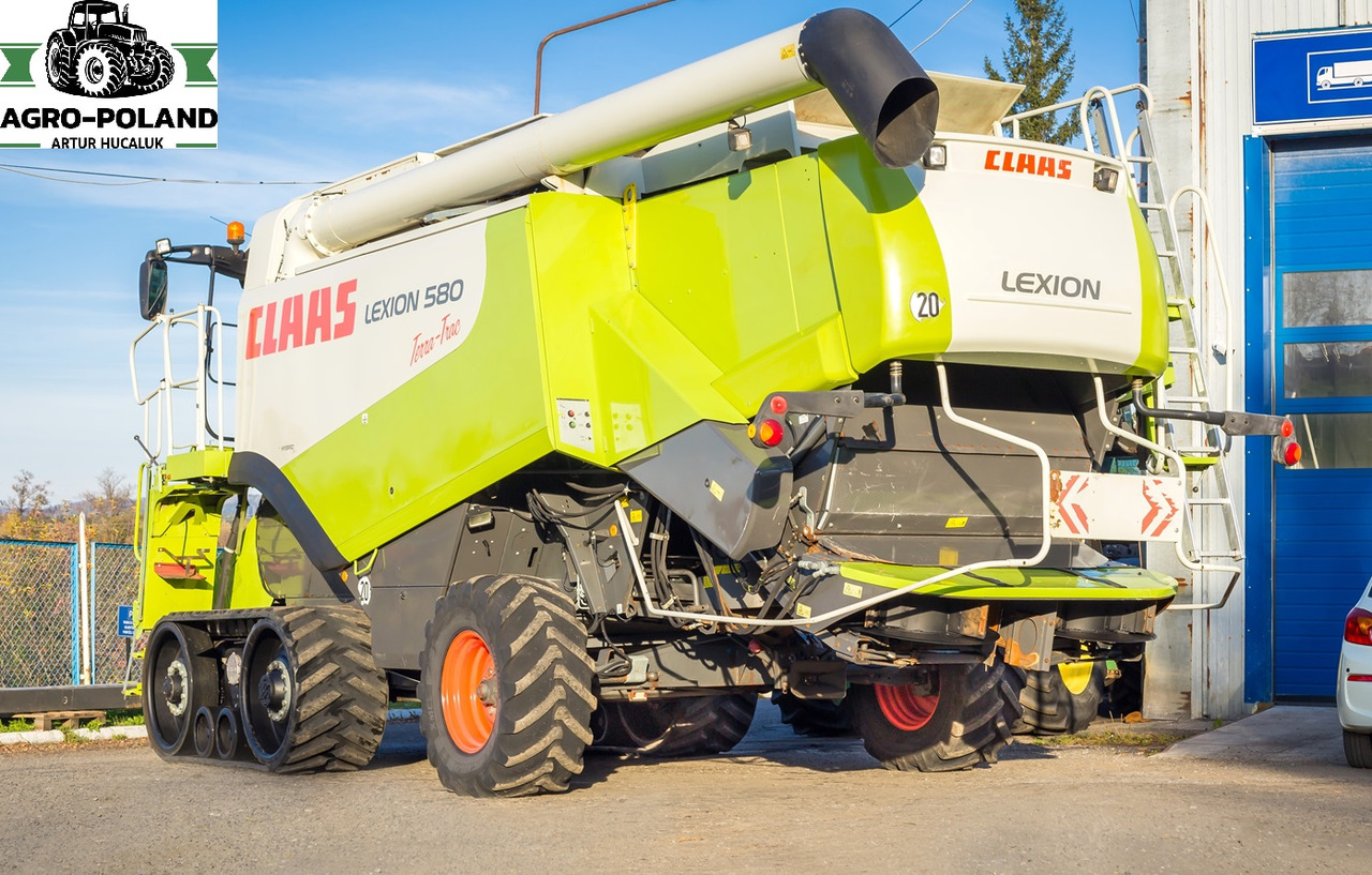 CLAAS LEXION 580 TT - 3326 h - 2008 ROK - QUANTIMETER + VARIO 750 - LASER PILOT - Ceifeira debulhadora: foto 4 CLAAS LEXION 580 TT - 3326 h - 2008 ROK - QUANTIMETER + VARIO 750 - LASER PILOT - Ceifeira debulhadora: foto 4
