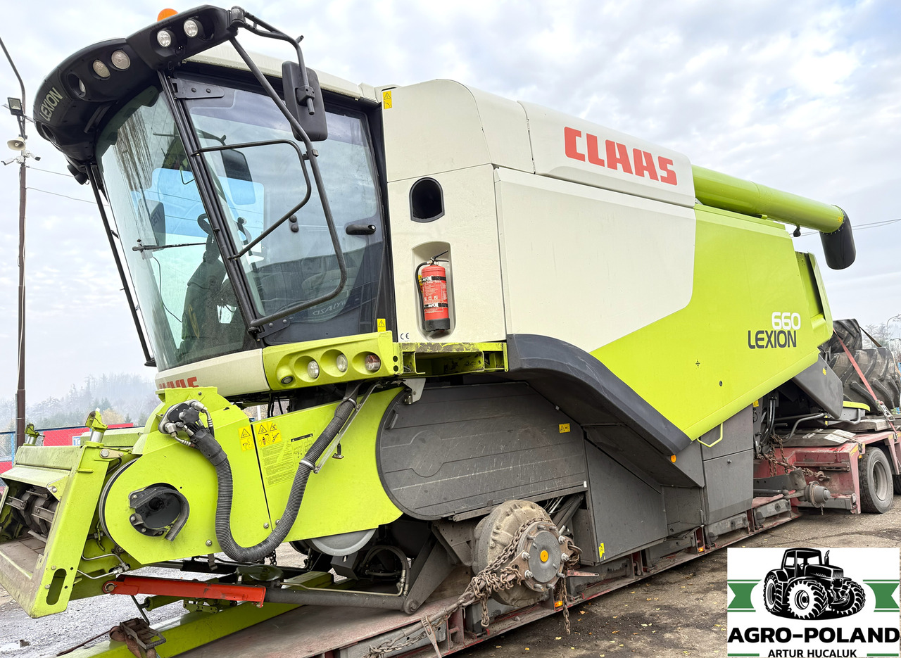 CLAAS LEXION 660 - 2013 ROK - NOWSZY MODEL - 2468 H - VARIO 750 - Ceifeira debulhadora: foto 2 CLAAS LEXION 660 - 2013 ROK - NOWSZY MODEL - 2468 H - VARIO 750 - Ceifeira debulhadora: foto 2