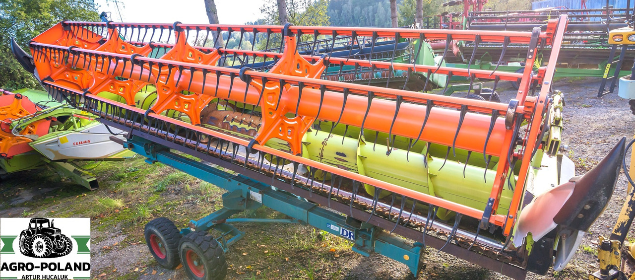 CLAAS MAXFLEX 620 - 2017 ROK - DO ZBIORU ZBÓŻ SOI GROCHU SOCZEWICY - Plataforma para colheitadeira: foto 1 CLAAS MAXFLEX 620 - 2017 ROK - DO ZBIORU ZBÓŻ SOI GROCHU SOCZEWICY - Plataforma para colheitadeira: foto 1