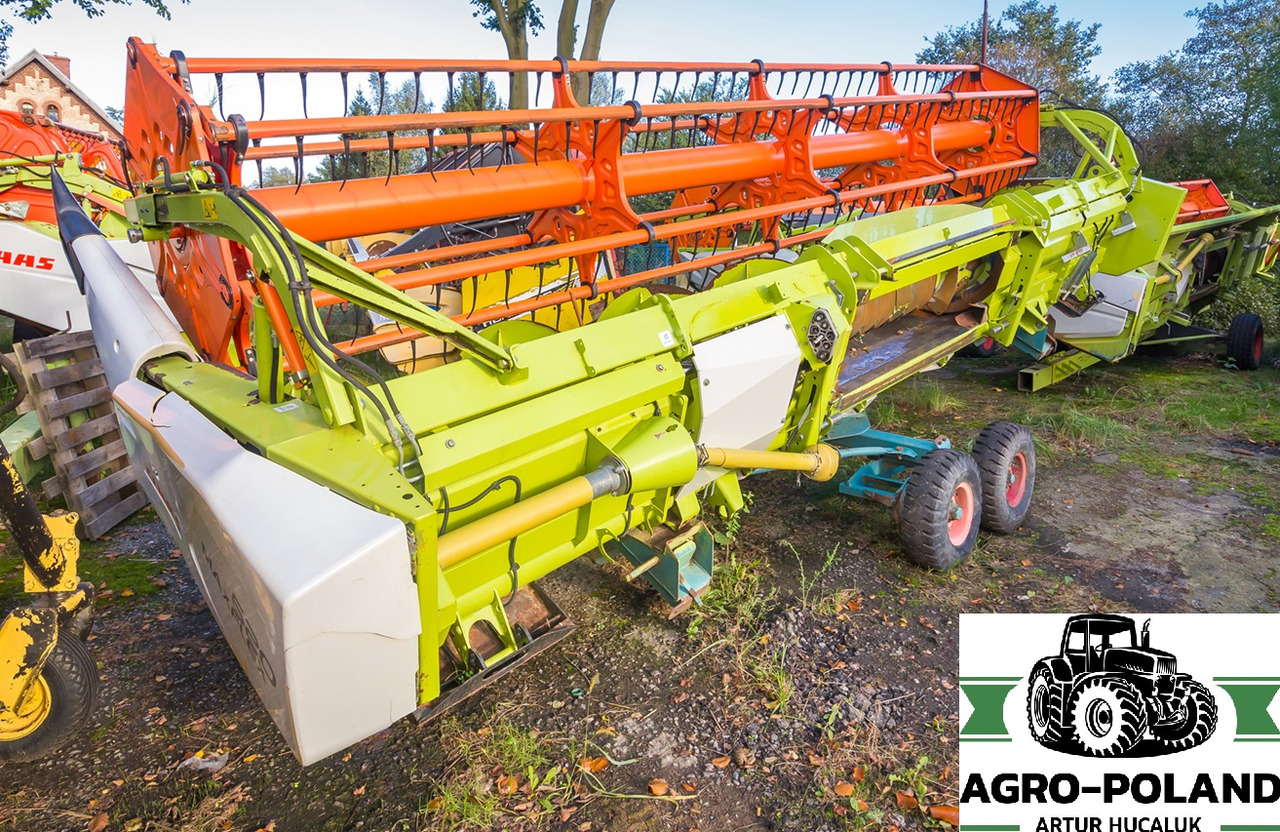 CLAAS MAXFLEX 620 - 2017 ROK - DO ZBIORU ZBÓŻ SOI GROCHU SOCZEWICY - Plataforma para colheitadeira: foto 2 CLAAS MAXFLEX 620 - 2017 ROK - DO ZBIORU ZBÓŻ SOI GROCHU SOCZEWICY - Plataforma para colheitadeira: foto 2