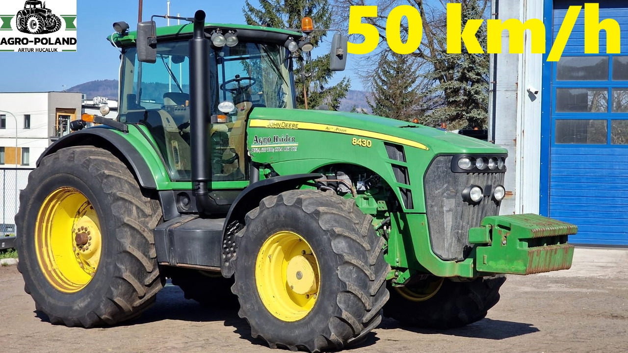 JOHN DEERE 8430 - 2008 ROK - 50 km/h - 11.206 h - Trator: foto 1 JOHN DEERE 8430 - 2008 ROK - 50 km/h - 11.206 h - Trator: foto 1