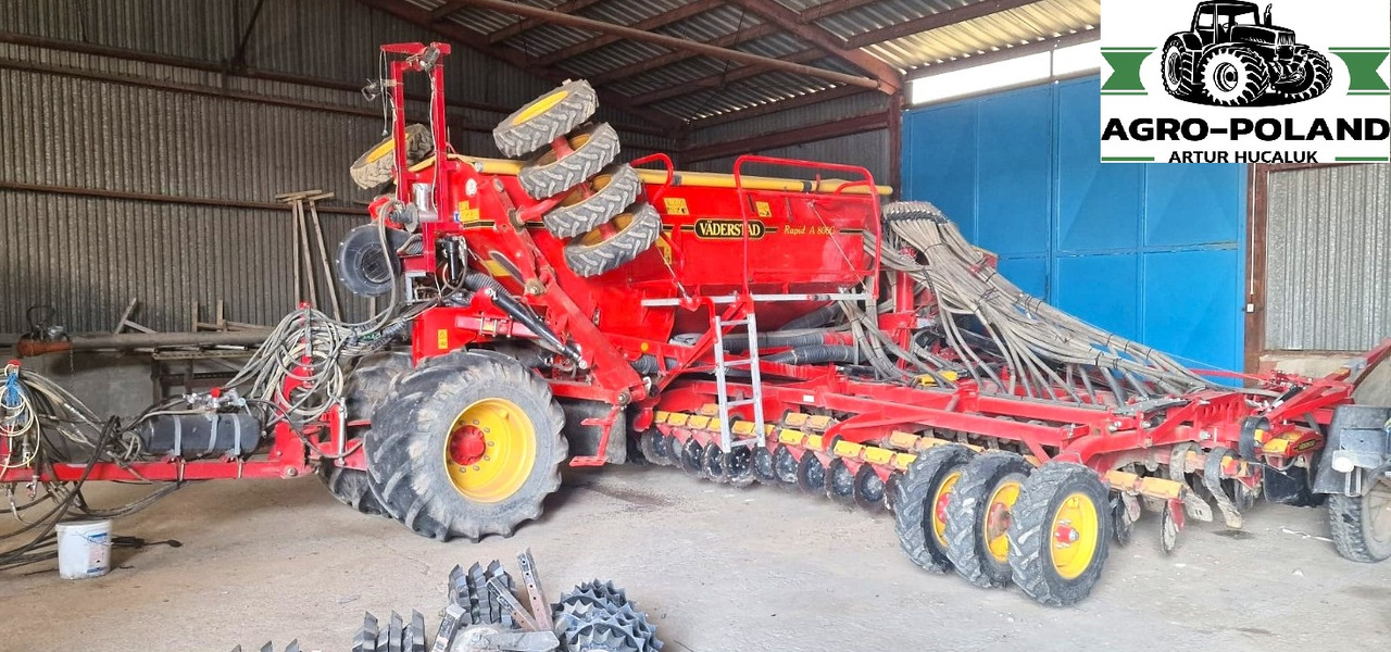 VADERSTAD RAPID RDA 800 C - NAWOŻENIE - 2012 ROK + VADERSTAD BIODRILL 360 - Semeadora combinada: foto 2 VADERSTAD RAPID RDA 800 C - NAWOŻENIE - 2012 ROK + VADERSTAD BIODRILL 360 - Semeadora combinada: foto 2