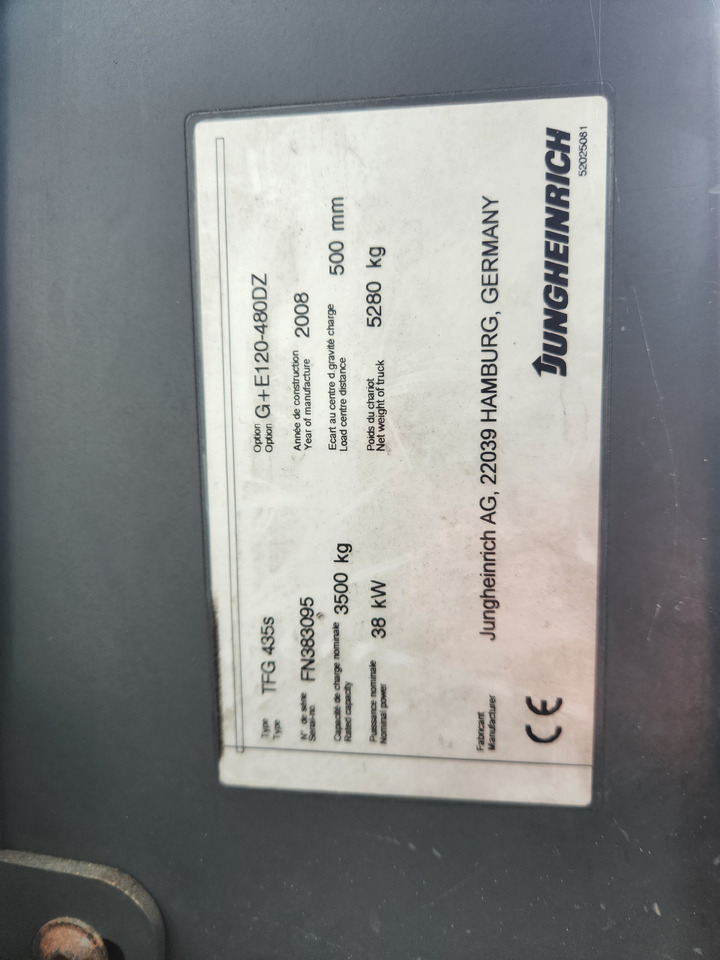 JUGHEINRICH TFG435s - Empilhadeira a gás: foto 3 JUGHEINRICH TFG435s - Empilhadeira a gás: foto 3