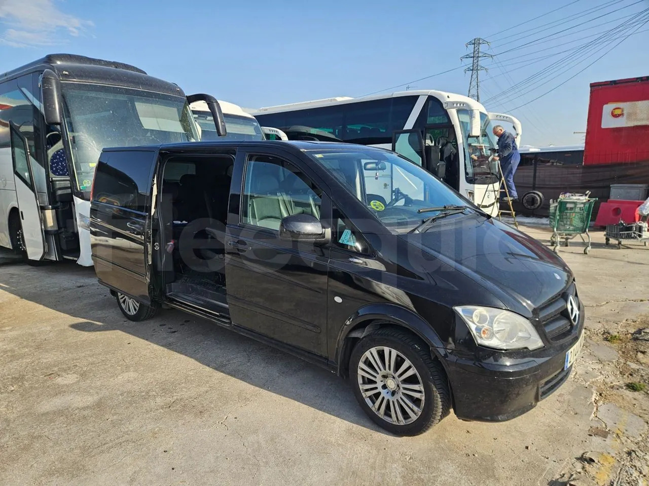Micro-ônibus, Furgão de passageiros Mercedes-Benz Vito Tourer: foto 9