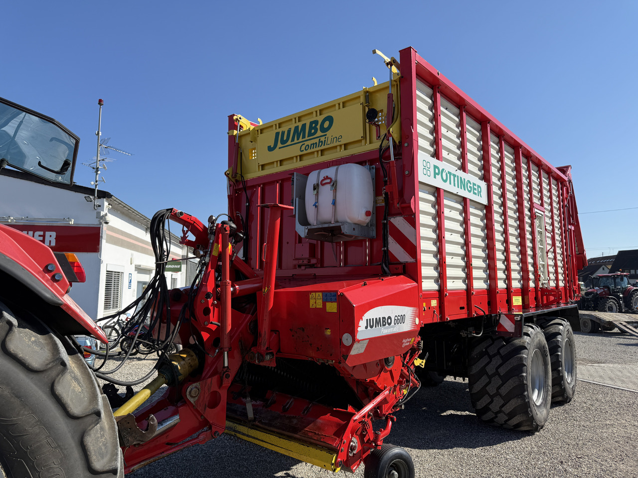 PÖTTINGER Jumbo 6600 L - Carreta para Plataforma de Colheitadeira: foto 3 PÖTTINGER Jumbo 6600 L - Carreta para Plataforma de Colheitadeira: foto 3