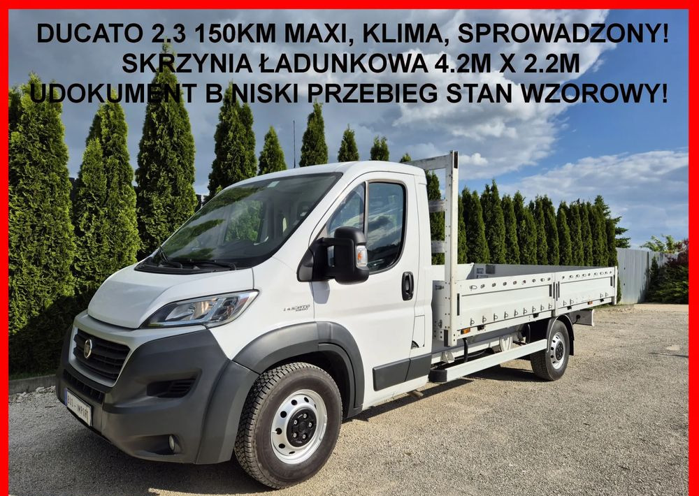 Fiat DUCATO 2.3 150KM MAXI - Furgão caixa aberta: foto 1 Fiat DUCATO 2.3 150KM MAXI - Furgão caixa aberta: foto 1