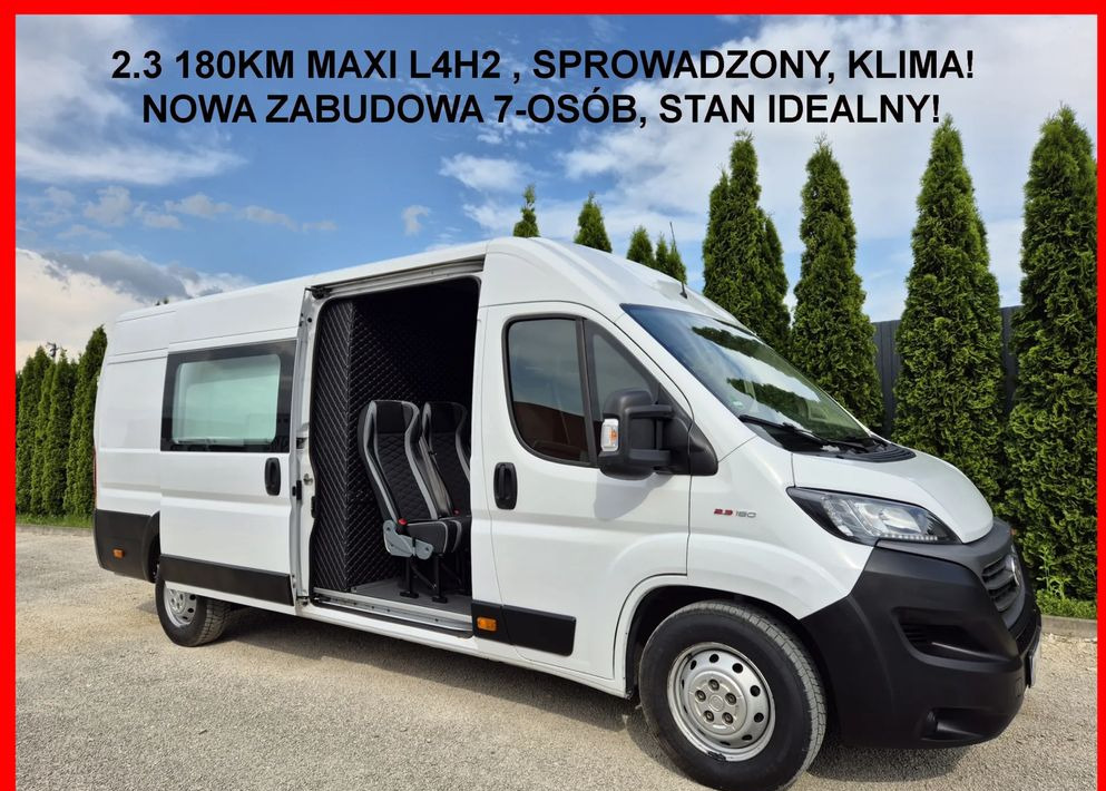 Fiat Ducato 2.3 180KM Maxi Nowa Zabudowa Dubel - Carrinha cabine dupla: foto 1 Fiat Ducato 2.3 180KM Maxi Nowa Zabudowa Dubel - Carrinha cabine dupla: foto 1