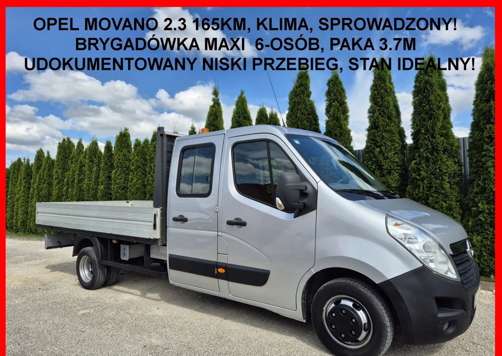 Opel Movano 2.3 165KM - Carrinha cabine dupla: foto 1 Opel Movano 2.3 165KM - Carrinha cabine dupla: foto 1
