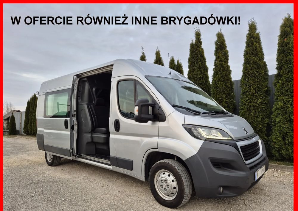 Peugeot Boxer 130KM Brygadówka L3H2 - Carrinha cabine dupla: foto 1 Peugeot Boxer 130KM Brygadówka L3H2 - Carrinha cabine dupla: foto 1