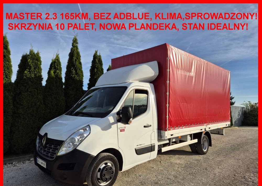 Renault Master 2.3 165KM Bez Adblue Skrzyniowy - Furgão de toldo: foto 2 Renault Master 2.3 165KM Bez Adblue Skrzyniowy - Furgão de toldo: foto 2