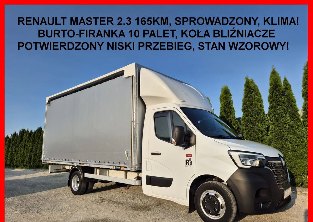 Renault Master 2.3 165KM Burto firanka - Furgão de toldo: foto 1 Renault Master 2.3 165KM Burto firanka - Furgão de toldo: foto 1