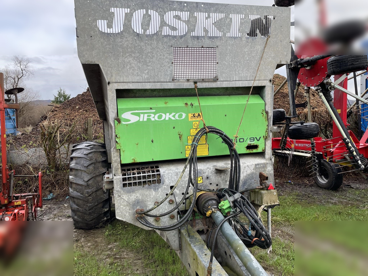 2012 JOSKIN SIROKO 4010/9V - Espalhador de estrume: foto 4 2012 JOSKIN SIROKO 4010/9V - Espalhador de estrume: foto 4