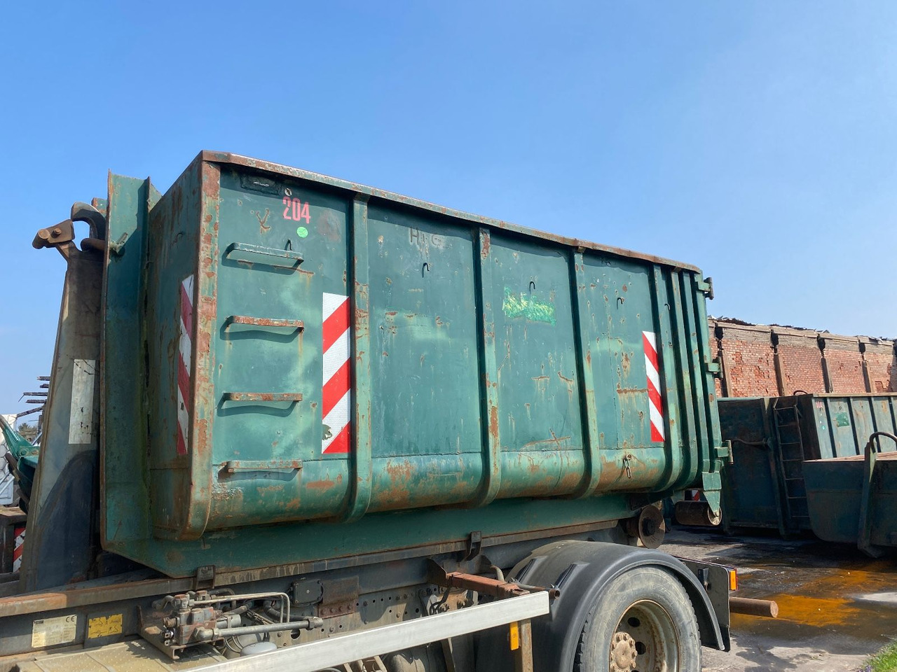 Hüllenkremer 10 cbm Stahlcontainer mit - Contentor ampliroll: foto 1 Hüllenkremer 10 cbm Stahlcontainer mit - Contentor ampliroll: foto 1