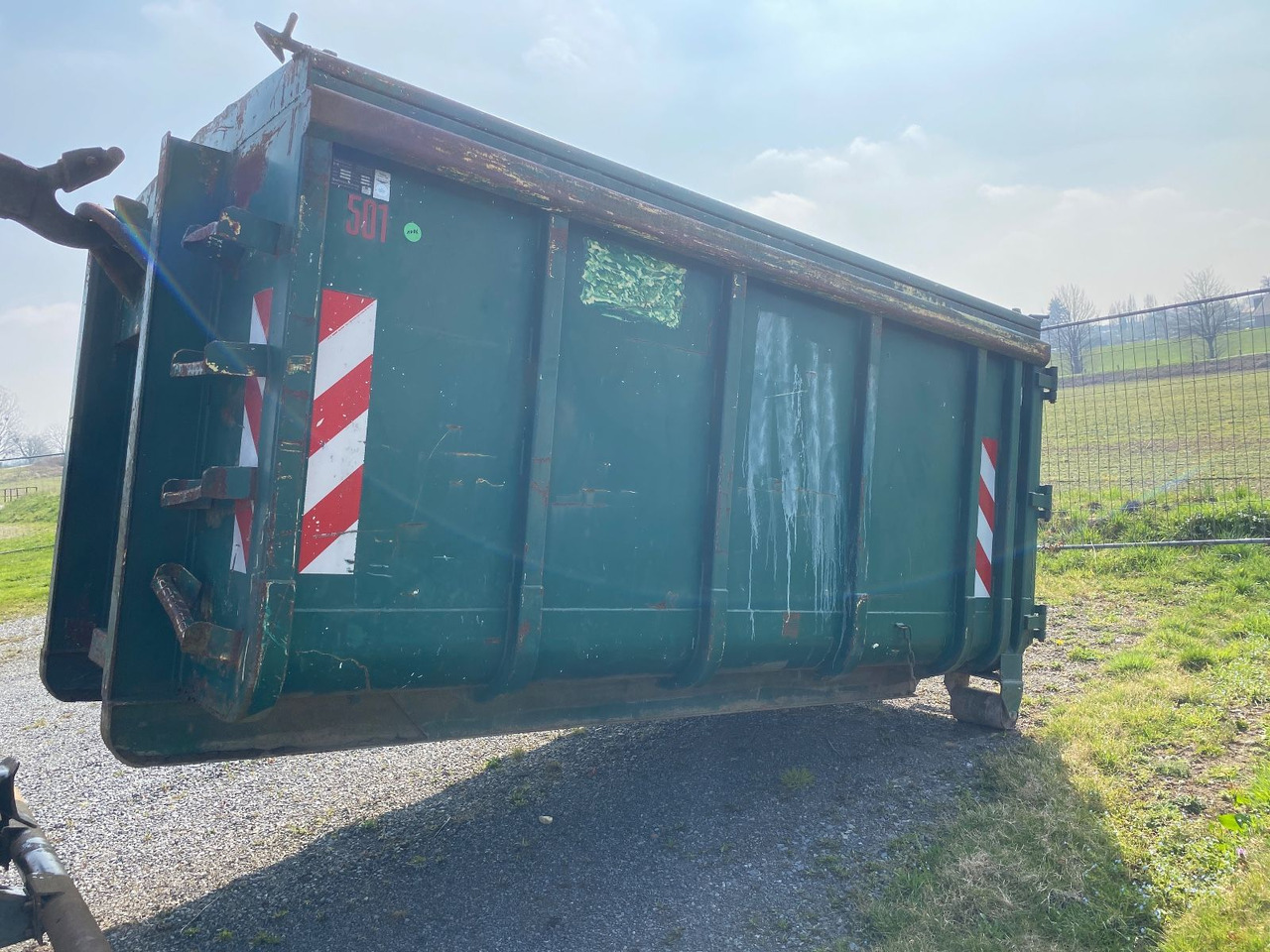 Hüllenkremer 10 cbm Stahlcontainer mit Deckel - Contentor ampliroll: foto 1 Hüllenkremer 10 cbm Stahlcontainer mit Deckel - Contentor ampliroll: foto 1