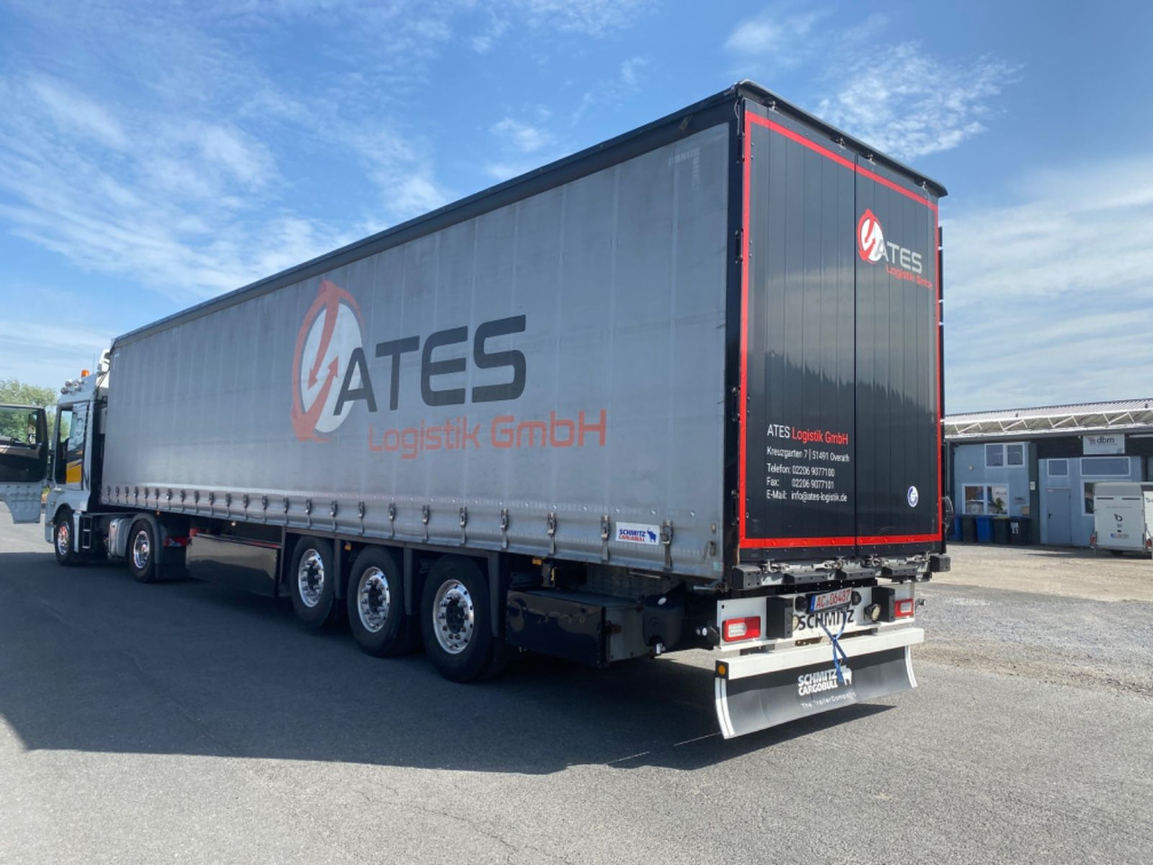 Schmitz Cargobull SCS 24/ Tautliner/Liftachse/Alufelgen/Pal.Kasten - Semi-reboque de lona: foto 1 Schmitz Cargobull SCS 24/ Tautliner/Liftachse/Alufelgen/Pal.Kasten - Semi-reboque de lona: foto 1