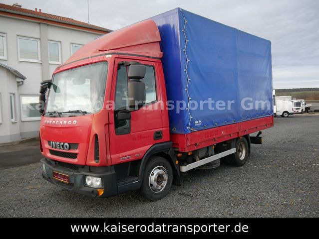 Iveco Eurocargo ML75E16 Pritsche Plane Aluca Regale - Furgão de toldo: foto 1 Iveco Eurocargo ML75E16 Pritsche Plane Aluca Regale - Furgão de toldo: foto 1