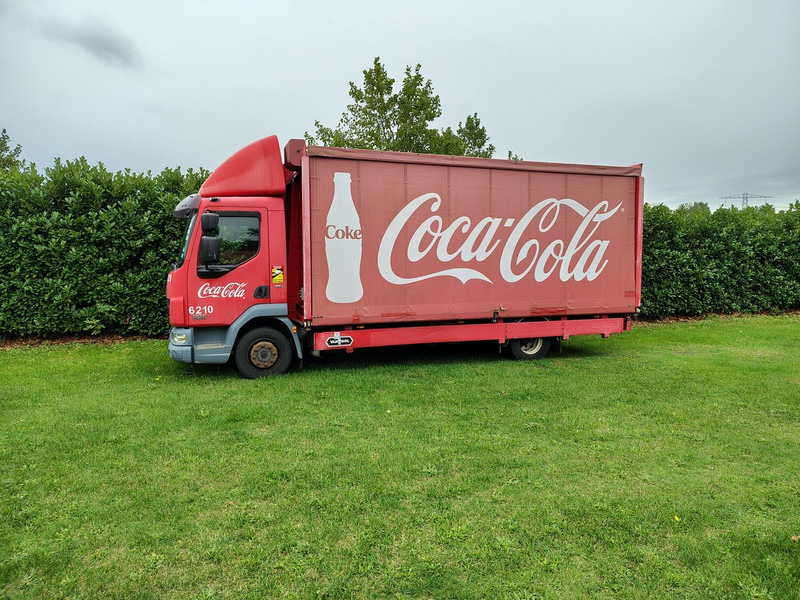 DAF LF45-220 - Camião de caixa aberta/ Plataforma: foto 2 DAF LF45-220 - Camião de caixa aberta/ Plataforma: foto 2