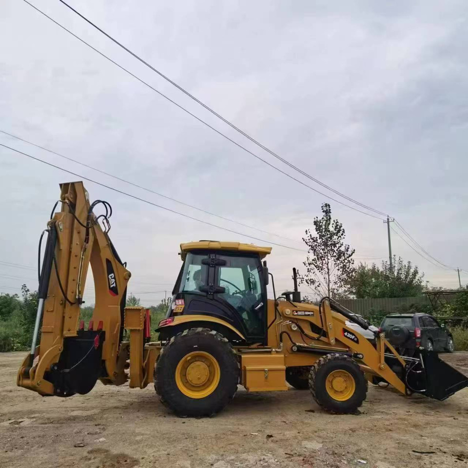 CATERPILLAR 420F backhoe loader stock new low hour jcb TLB - Retroescavadeira: foto 3 CATERPILLAR 420F backhoe loader stock new low hour jcb TLB - Retroescavadeira: foto 3