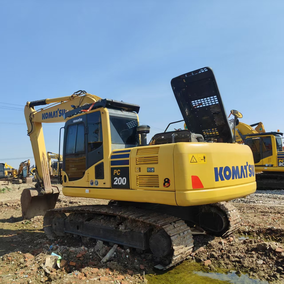 KOMATSU pc200 hot sale 20 tons excavator japan brand - Escavadora de rastos: foto 1 KOMATSU pc200 hot sale 20 tons excavator japan brand - Escavadora de rastos: foto 1