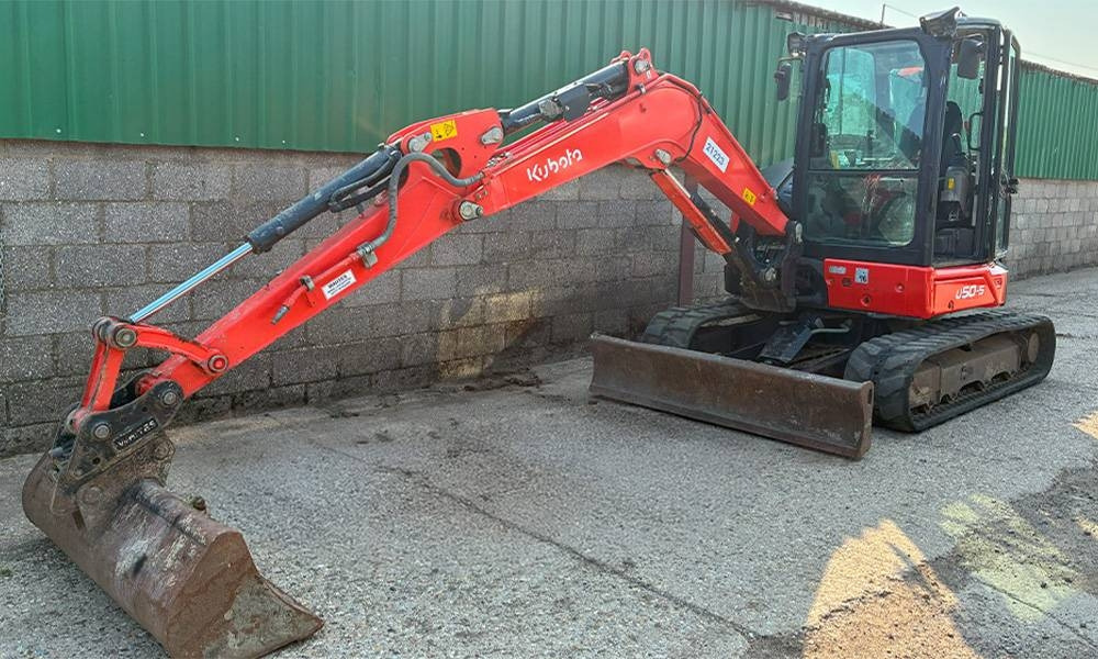 Kubota U 50-5  - Mini escavadeira: foto 1 Kubota U 50-5  - Mini escavadeira: foto 1