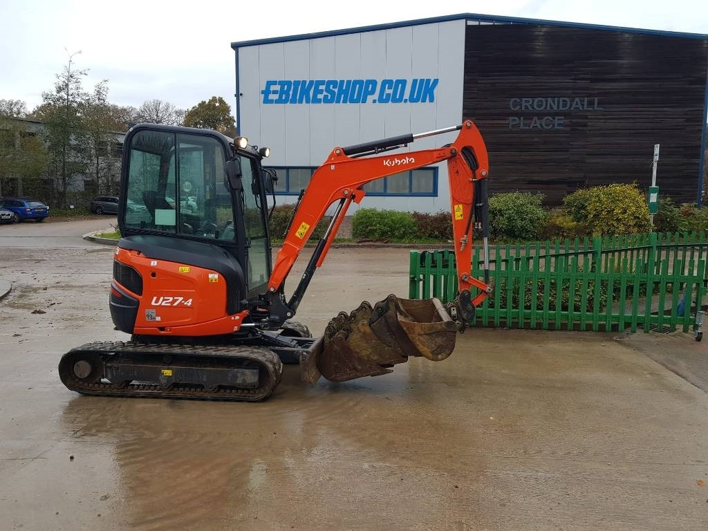 Kubota U27-4  - Mini escavadeira: foto 3 Kubota U27-4  - Mini escavadeira: foto 3