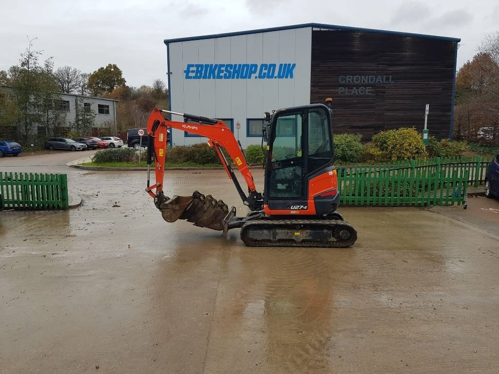 Kubota U27-4  - Mini escavadeira: foto 2 Kubota U27-4  - Mini escavadeira: foto 2