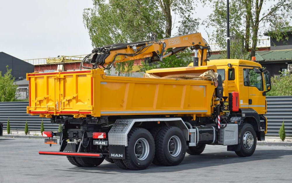 MAN TGS 26.400 / 6x4 / EURO 6 / UDT / HDS FASSI 165 / WYSUW x3 / ROTATOR / CHWYTAK / STEROWANIE RADIOWE / WZMOCNIONA RAMA / WYWROTKA / HYDROBURTA / AUTOMAT / 2017 / NOWE OPONY - 100% / NISKI PRZEBIEG - Caminhão basculante, Caminhão grua: foto 5 MAN TGS 26.400 / 6x4 / EURO 6 / UDT / HDS FASSI 165 / WYSUW x3 / ROTATOR / CHWYTAK / STEROWANIE RADIOWE / WZMOCNIONA RAMA / WYWROTKA / HYDROBURTA / AUTOMAT / 2017 / NOWE OPONY - 100% / NISKI PRZEBIEG - Caminhão basculante, Caminhão grua: foto 5