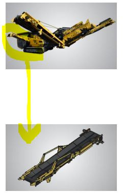 Seitenband für eine R3h Prallbrechanlage - Correia transportadora: foto 5 Seitenband für eine R3h Prallbrechanlage - Correia transportadora: foto 5